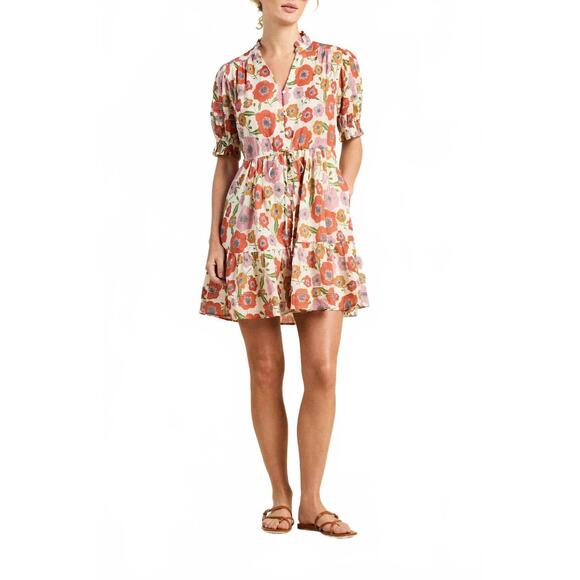 TROVATA Dresses & Skirts - NEW TROVATA phoebe dress in poppy costa